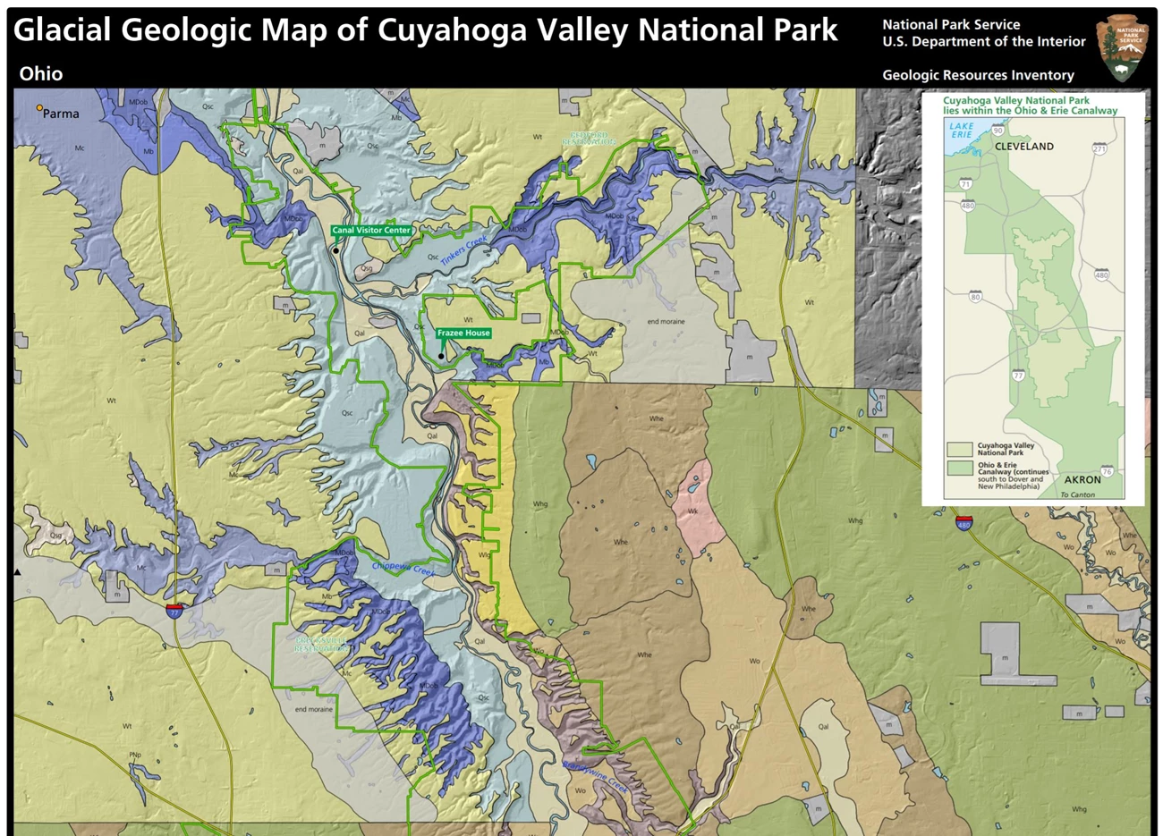 geologic map of the park