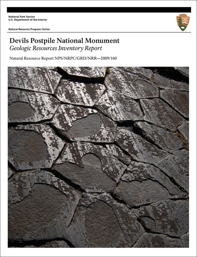 Devils Postpile Geologic Resources Inventory report cover