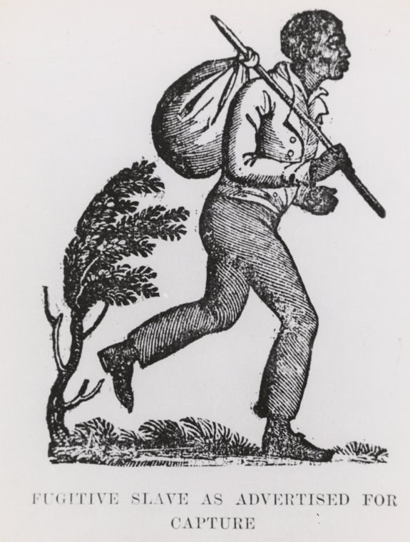 Enslaved man from reward poster