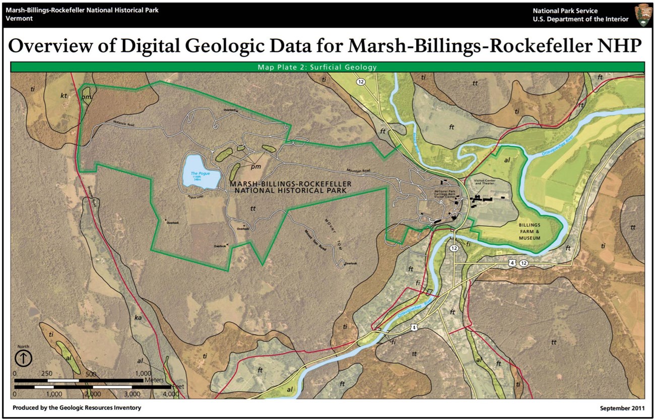 image of park gri geologic map