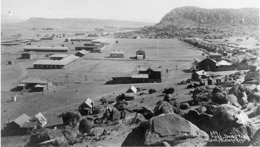 Historical image of Fort Davis