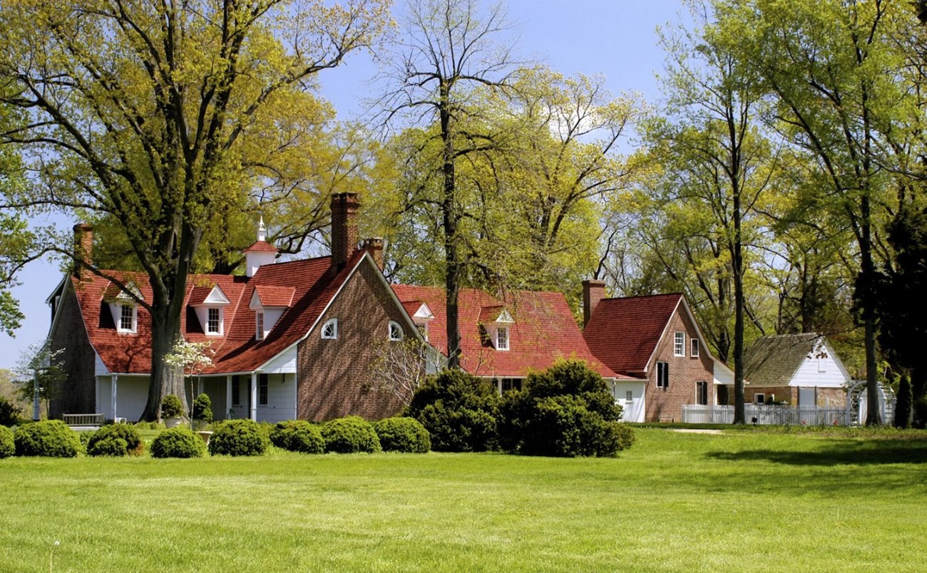 A plantation house.
