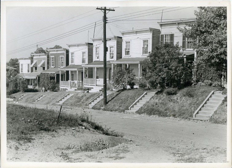 Early 1900s photograph of 3900 block of Davenport Street NW in Reno